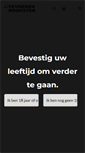Mobile Screenshot of detevredenrookster.nl